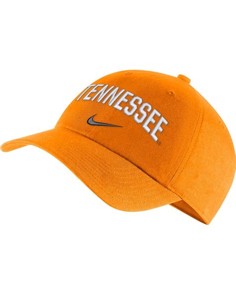 Nike Tennessee Volunteers Tennessee Orange Heritage86 Arch Wordmark Hat
