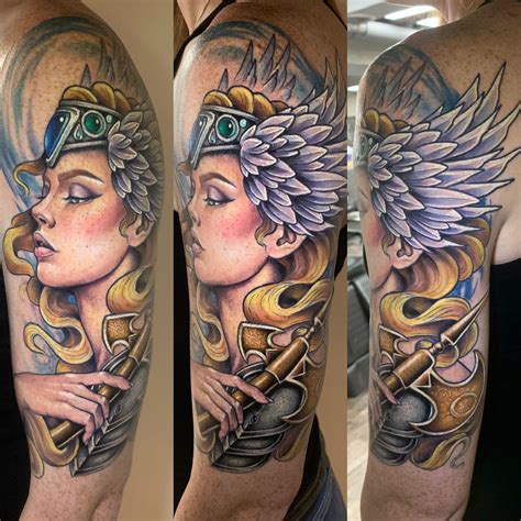 Valkyrie Tattoo Sleeve