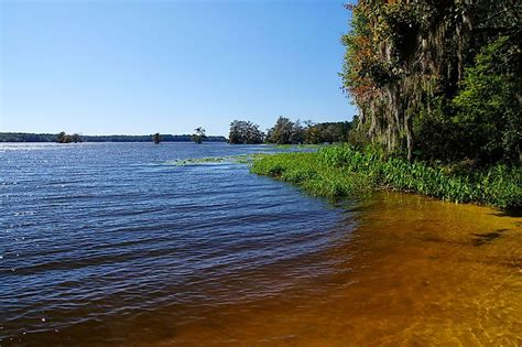 Lake Talquin Florida Worldatlas