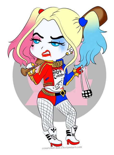 Harley Quinn Cute Fan Art