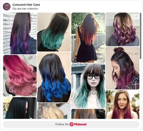 8 Edgy Dip Dye Hair Color Ideas And How To Get The Look