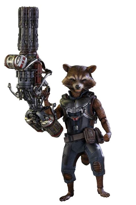 Rocket Raccoon Action Figure 16 Movie Masterpiece Deluxe Ver
