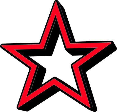 Red Star Clipart Png