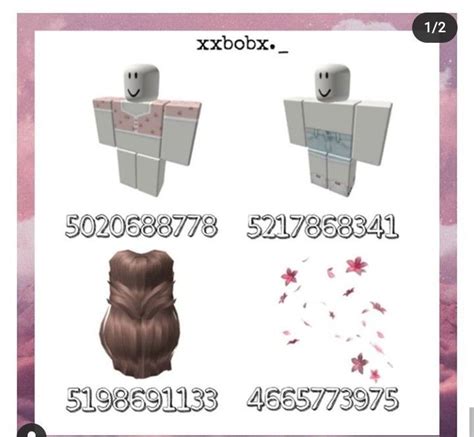 Bloxburg Clothes Id