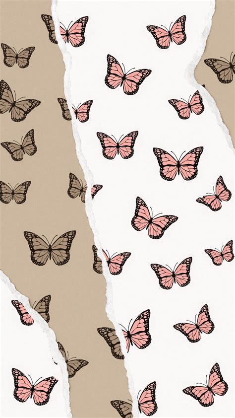 Cute Aesthetic Wallpapers Pink Butterfly Cute Pink Butterfly