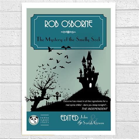 Personalised Horror Book Cover Print By Afewhometruths