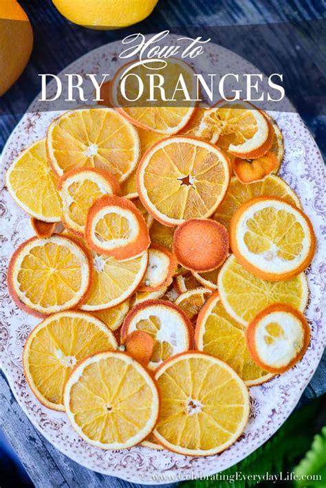 Whole dried oranges are one such natural ingredient that replicate shiny ball ornaments in size and shape but that cast the tree in a more homey, organic note: How to Dry Orange Slices - Celebrating everyday life with ...