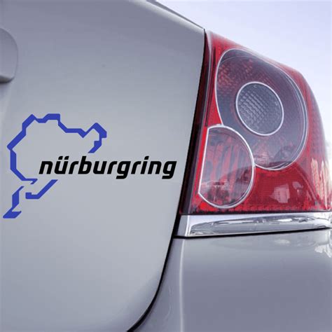 Autocollant Circuit Nürburgring Zonestickers