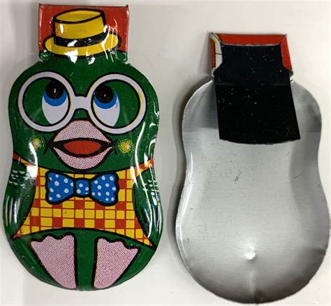 Made In Japan Tin Litho Duck Clicker