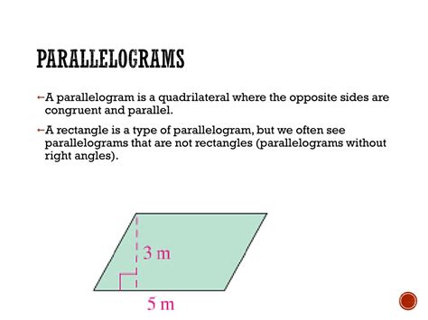 Ppt Areas Of Parallelograms Triangles And Rectangles Powerpoint