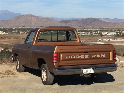 1986 Dodge D150 Short Bed 2 Wheel Drive Truck With 360 V8