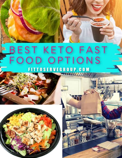 As a general rule, it's best to prepare and eat meals at home, but sometimes the need for convenience or affordability demands you eat fast food. Best Low Carb Keto Fast-Food · Fittoserve Group