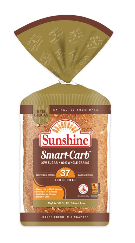 Sunshine Smart Carb Low Gi Bread Sg Prischew Dot Com