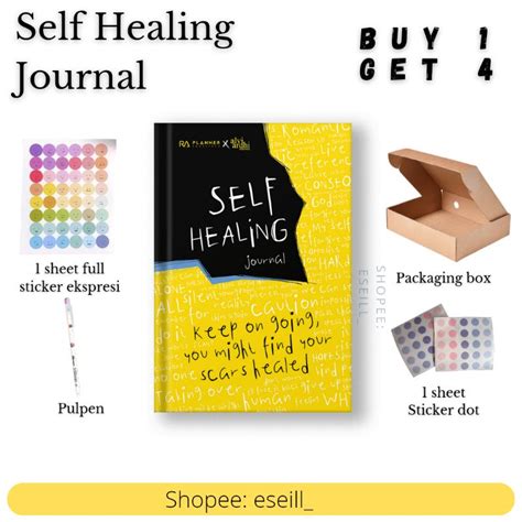 Jual Self Healing Journal By Ra Planner Buku Diary Ft Ardhi Notebook