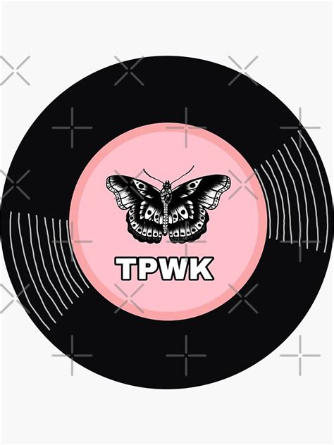 Vinyl Harry Styles Butterfly Tattoo TPWK Sticker For Sale By