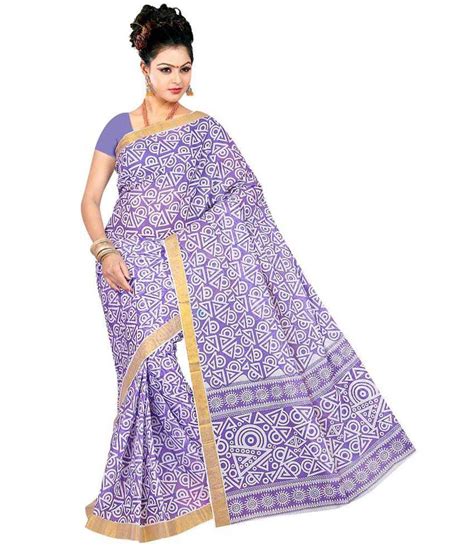 Parichay Kerala Cotton Saree Without Blouse Piece Buy Parichay Kerala