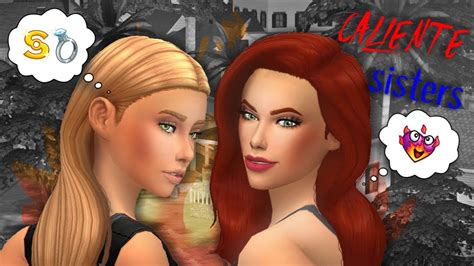 The Sims 4 Caliente Sisters Ts2 No Cc Makeover Youtube