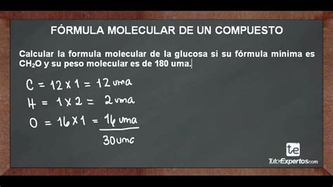 Formula Minima Y Molecular Balan