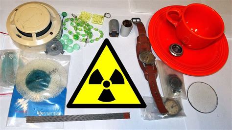 Radioactive Items In A Household And Everyday Life Youtube