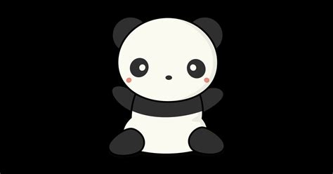 Lovely Cute Kawaii Panda Wants To Hug Panda T Shirt Teepublic