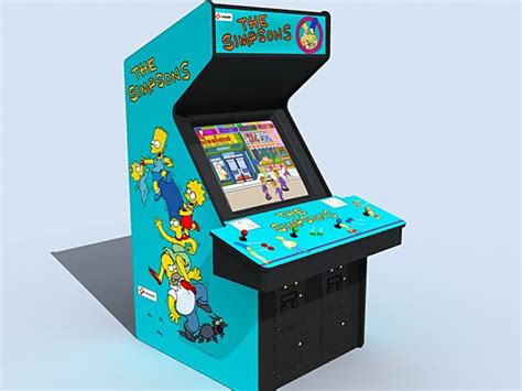 Arcade1up machines stand at just under 4ft, each housing different classic arcade games, which. The Simpsons Arcade Game Portable | TU BLOG DE RETRO GAMING!