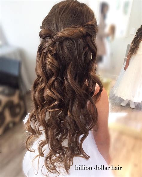 7 Wonderful Hairstyles For First Holy Communion Long Hair