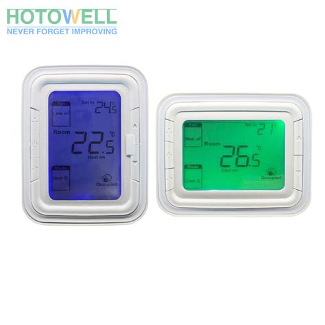 Advanced models switch back and forth between heating and air conditioning during seasonal transitions. Digital Air Conditioner Fan Coil Room Honeywell Thermostat ...