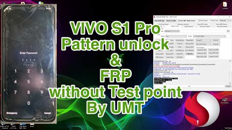 Vivo S Pro Pattern Unlock And Frp With Out Test Point