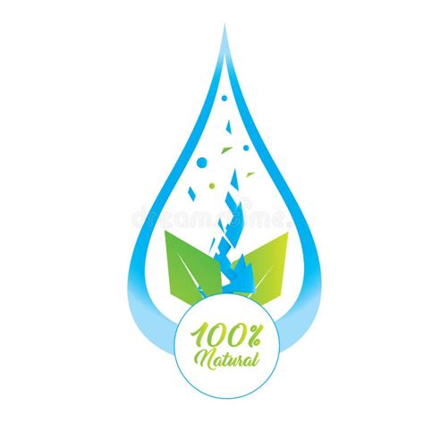 Mineral Water Logo Stock Illustration Illustration Of Design 82009298