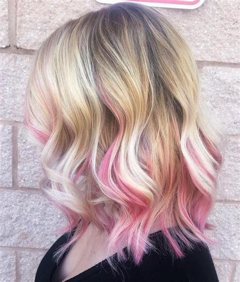 40 Ideen Von Pink Highlights Für Wichtige Inspirationen Pink Hair Streaks Pink Hair