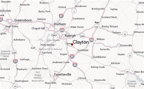 Clayton North Carolina Location Guide