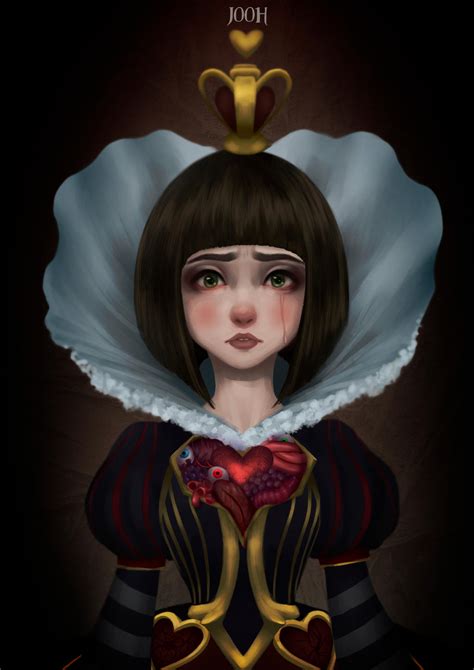 Lizzie Queen Of Hearts Alice Madness Returns By Jooh Fu On Deviantart