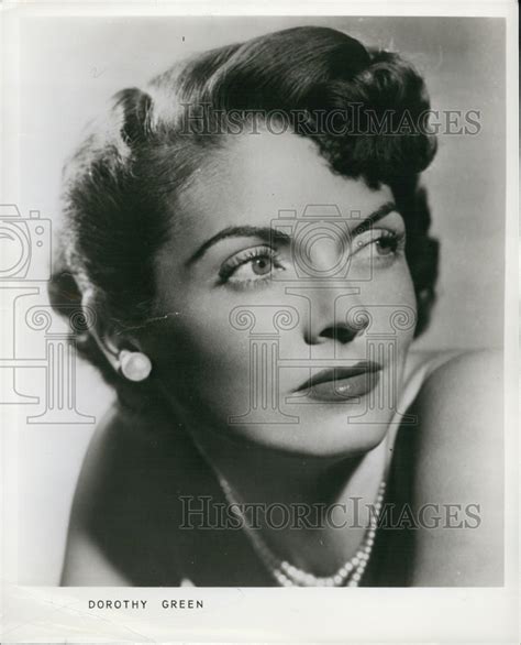 1955 Actress Dorothy Green Historic Images