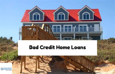 Fha loan rules permit borrowers with fico scores between 500 and 579 to be approved for an fha mortgage loan but with a higher down payment. Bad Credit Home Loans With Collections & Charge Offs