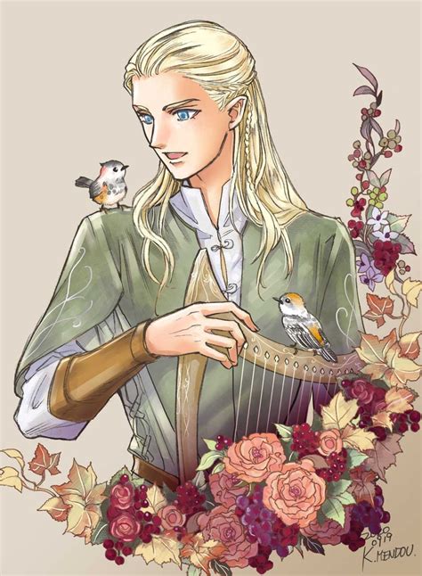 Legolas Tolkien S Legendarium And More Drawn By Kazuki Mendou Danbooru