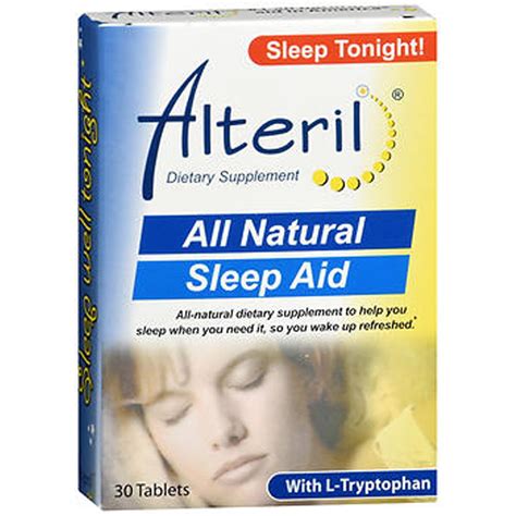Alteril All Natural Sleep Aid Tablets 30 Count