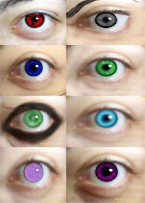 Realistic Naruto Eyes By Axel464 On Deviantart