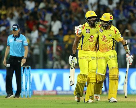 Log in with your cricket id. Chennai won by 1 wicket MI - 165/4 (20.0 Ovs) CSK - 169/9 ...