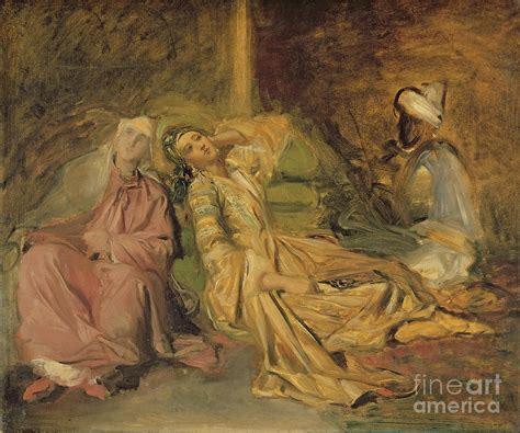 Study For The Interior Of A Harem Painting By Theodore Chasseriau Pixels