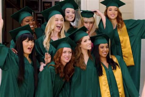 'pitch perfect 2' is now in theaters, and the cast are just as in pitch perfect 2, the barden bellas are back in another a capella movie! The "Pitch Perfect 3" cast went to the Atlanta Falcons ...