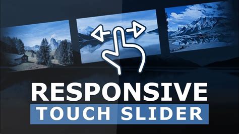 Responsive Touch Slider With Html Css And Jquery Mobile Touch Slider