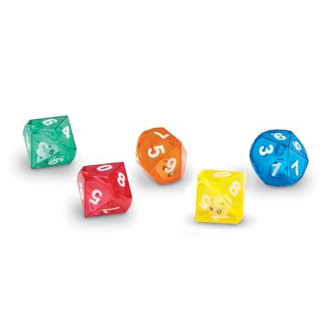 Ten Sided Dice In Dice Special Educational Essentials
