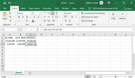 Formula Para Calcular Tempo No Excel Printable Templates Free