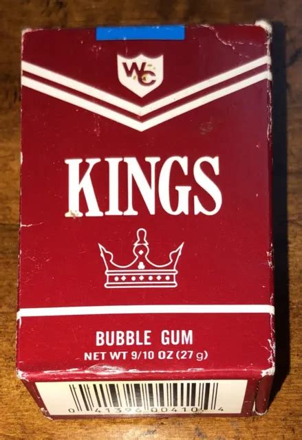 Vintage 1980s Worlds Candies Kings Bubble Gum Smokes Sealed Nos Free