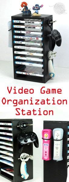 Maybe you would like to learn more about one of these? Video Game Organization Station from a Single Board | Game ...