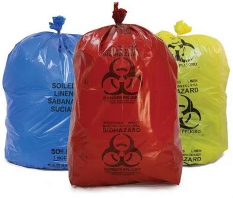 Bmw Plastic Bags Biohazard Bags Biodegradable Dustbin Bags Garbage
