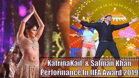 katrina kaif hottest dance on suraiya song salman khan cheering for her iifa award 2019