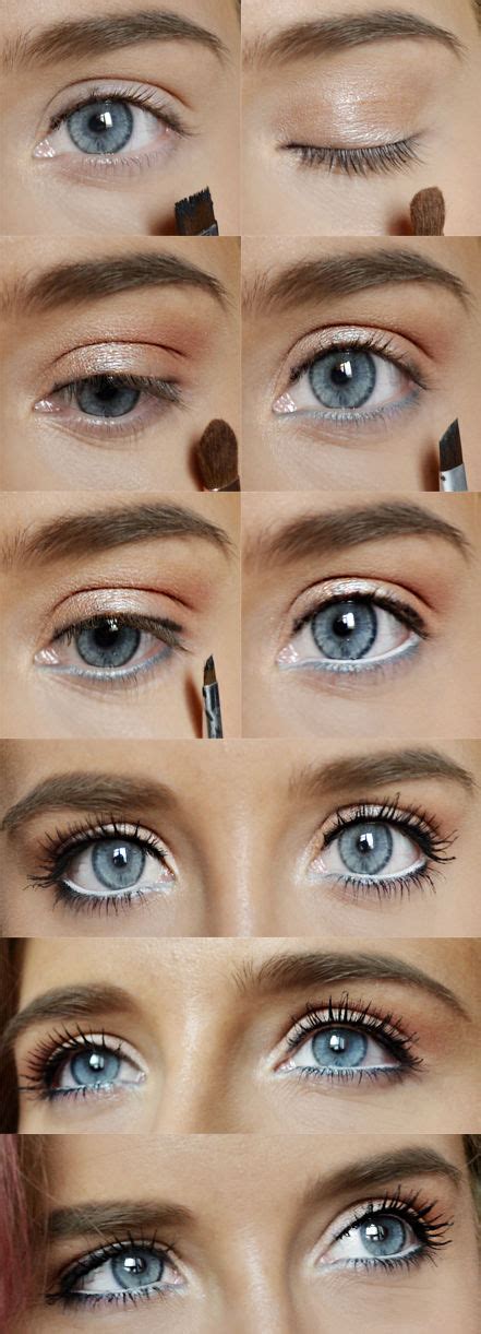 Eye Makeup Step By Step For Blue Eyes Saubhaya Makeup