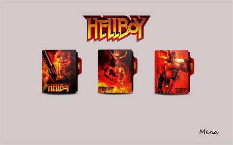 Hellboy 2019 Folder Icon By Mena7 On Deviantart