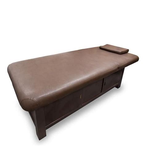 Wooden Frame Massage Table With Storage Compartment T 10c2 Massage Table Large Storage